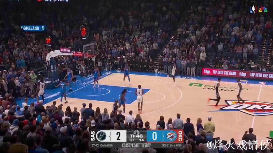 亚历山大34分闪耀全场，雷霆大胜马刺